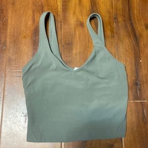 Army Green Lululemon Align Tank